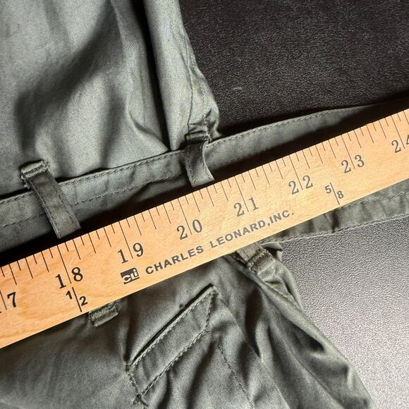 Vintage 60s Army Size 36 L Military Dark Academia MInimalist Rain/Trench Coat - Picture 4 of 9